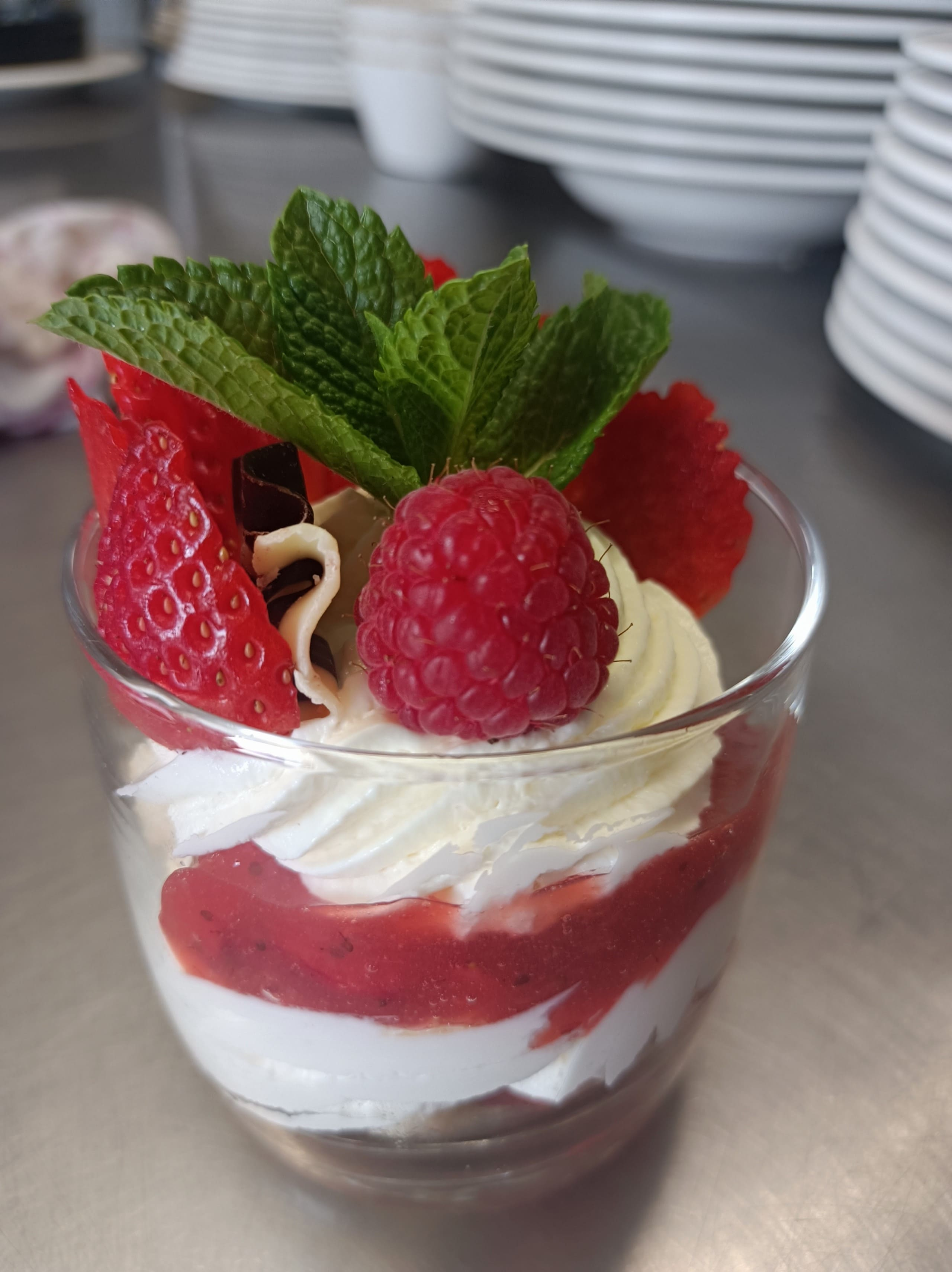 Beerensorbet